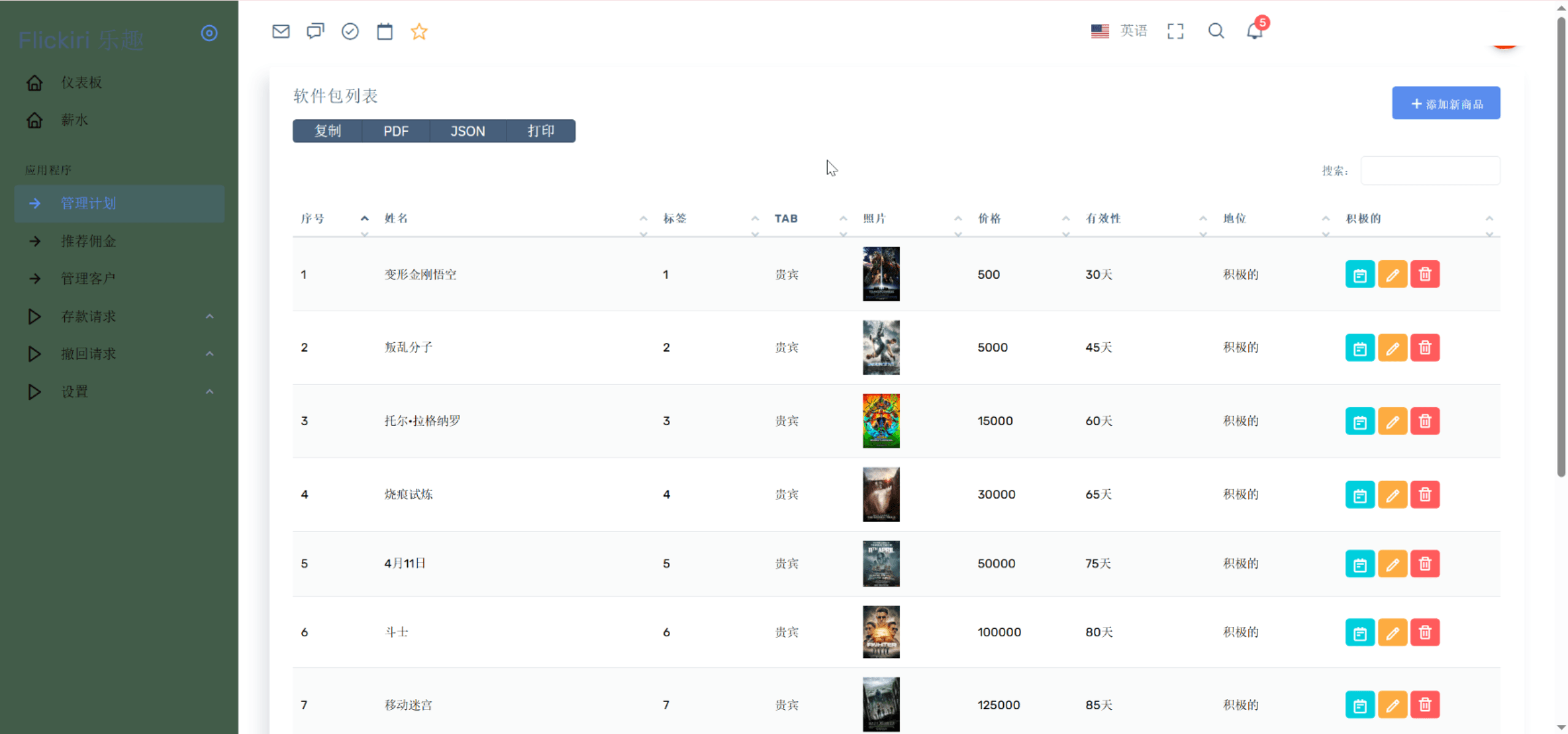 电影投资理财后台管理2
