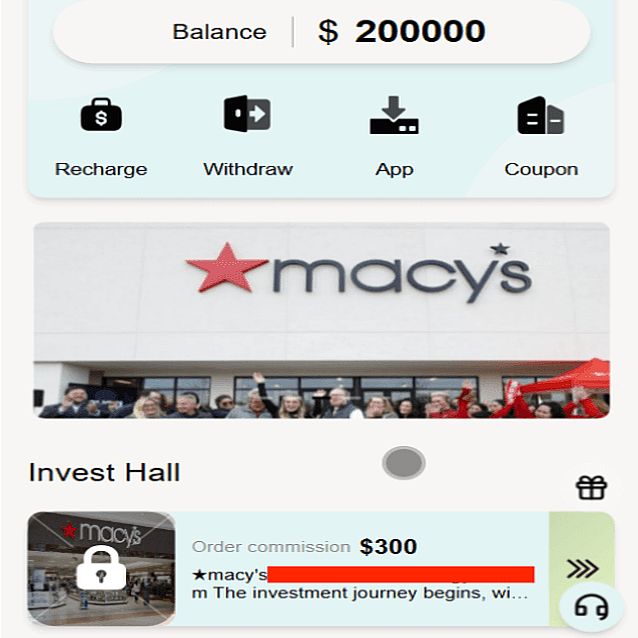 Macys Blockchain 海外投资理财源码